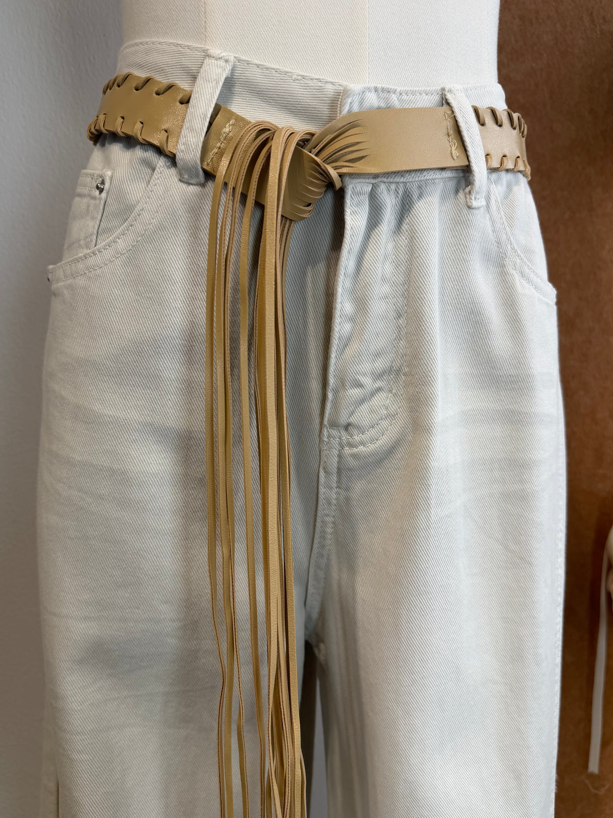 Distressed Wide-Leg Jeans | Sasa Bottom