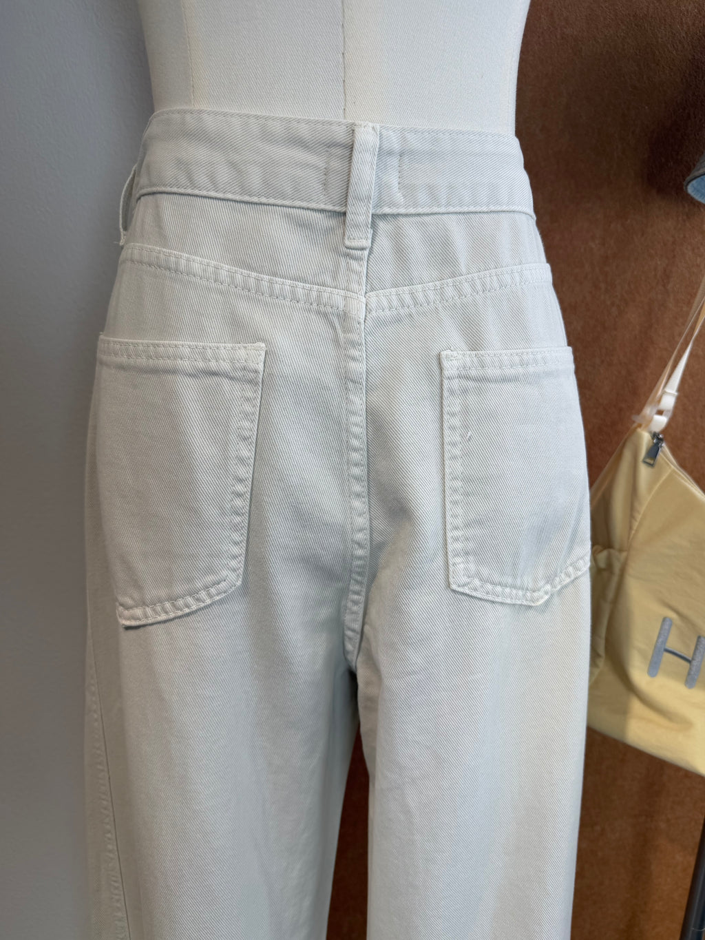 Distressed Wide-Leg Jeans | Sasa Bottom