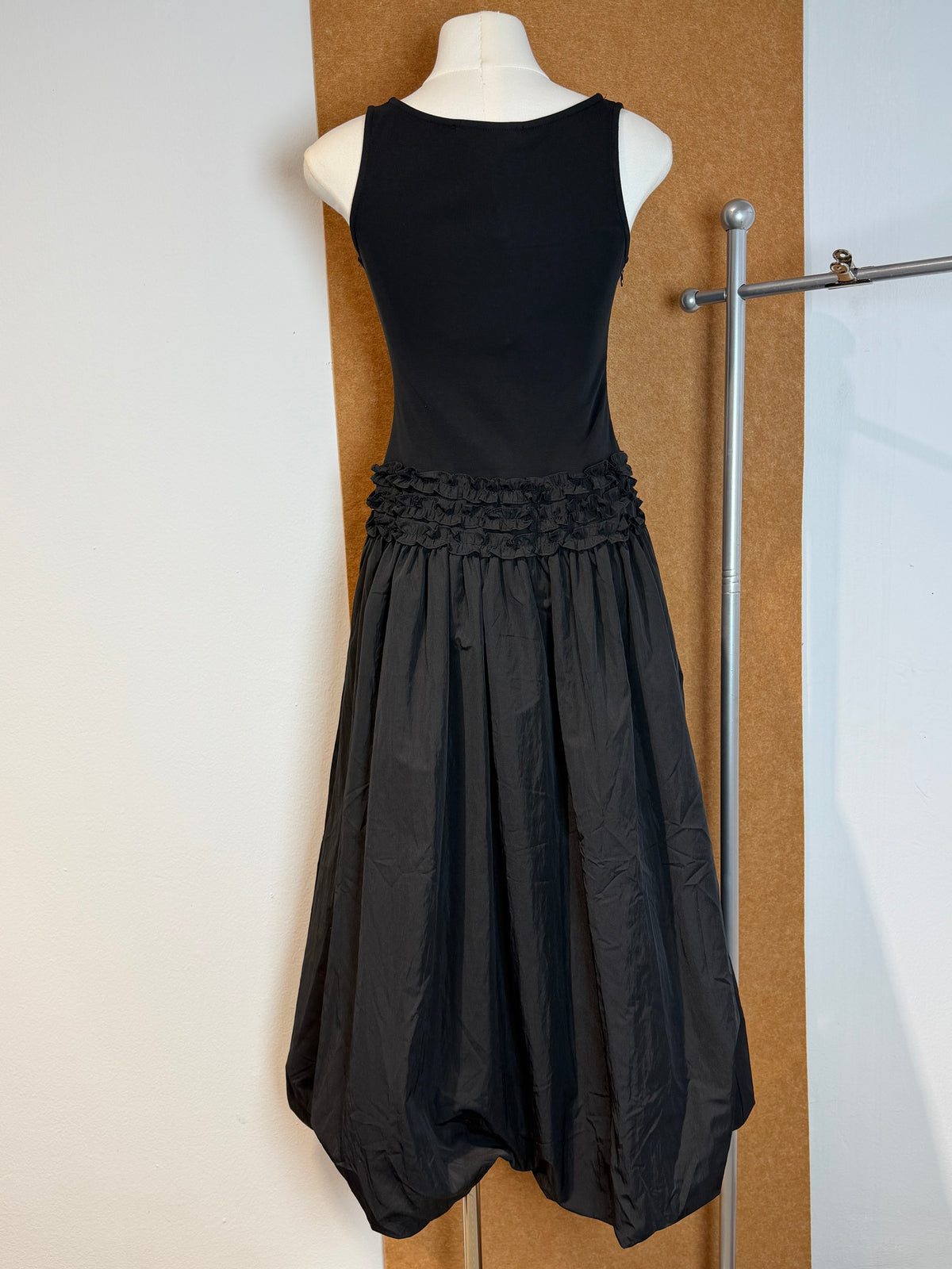 Ruffle-Waist Bubble-Hem Dress | Bliss Dress