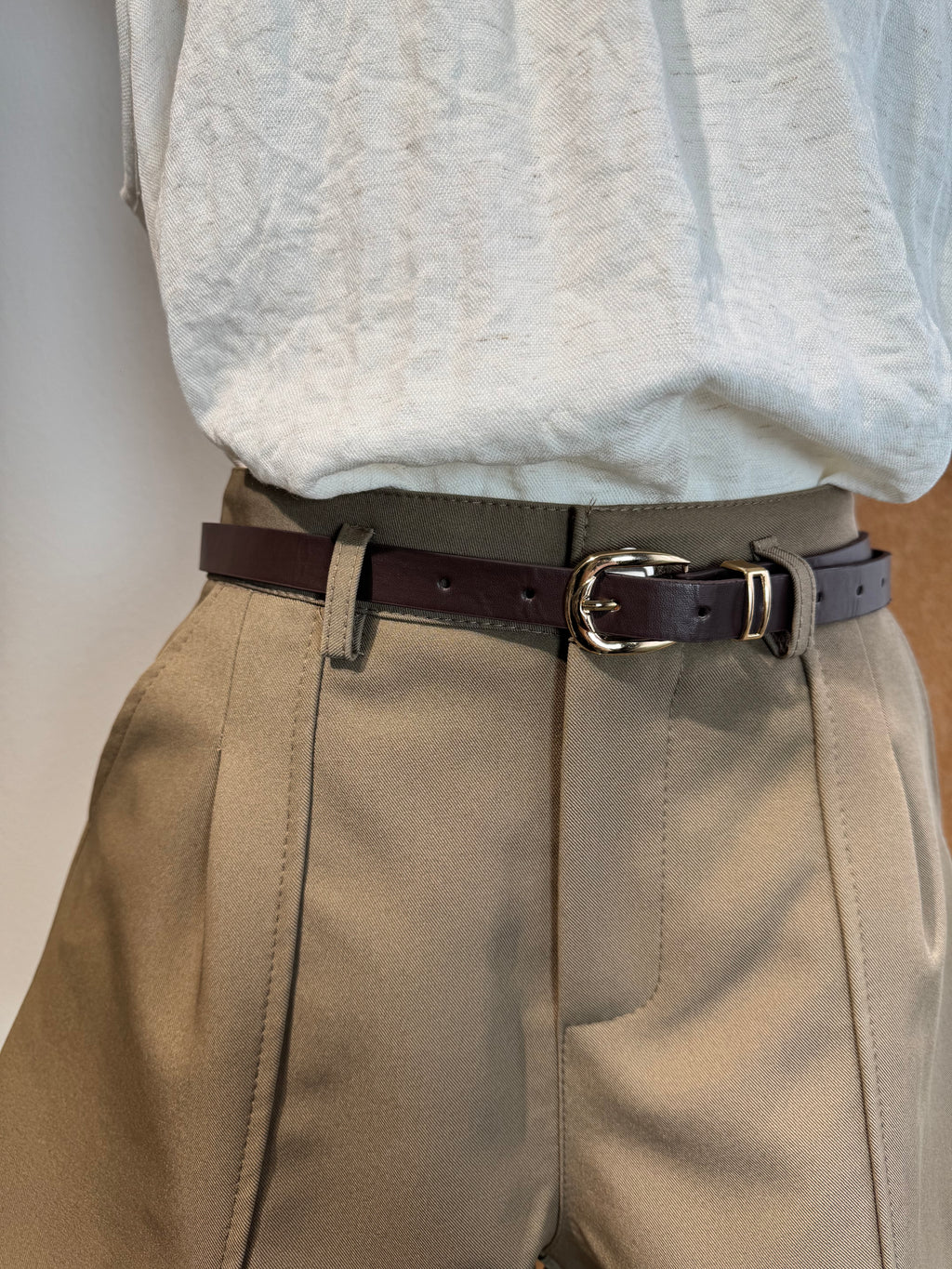 High-Waist Pleated Shorts | Paloma