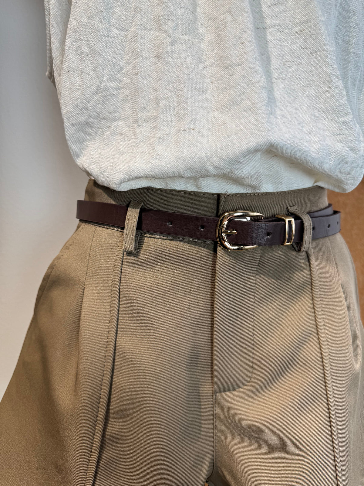 High-Waist Pleated Shorts | Paloma
