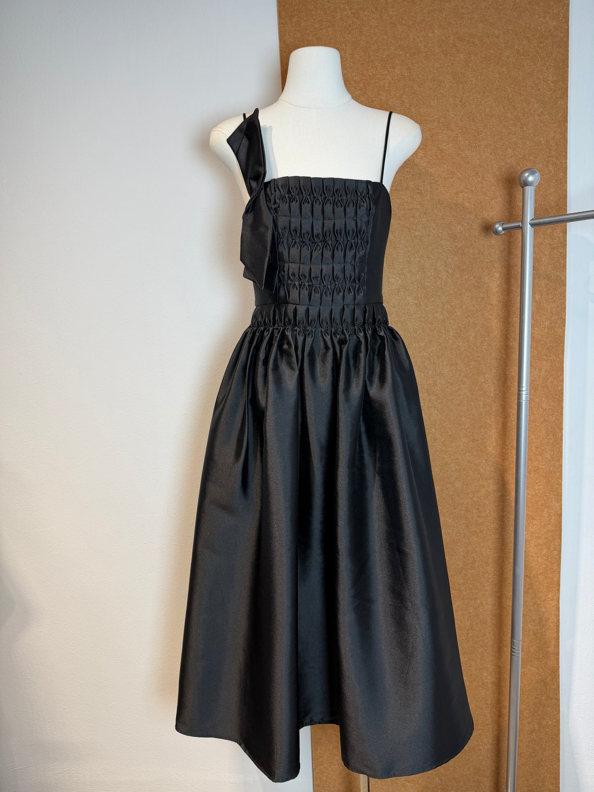 Textured Bodice Cami Midi Dress | Lirya Dress