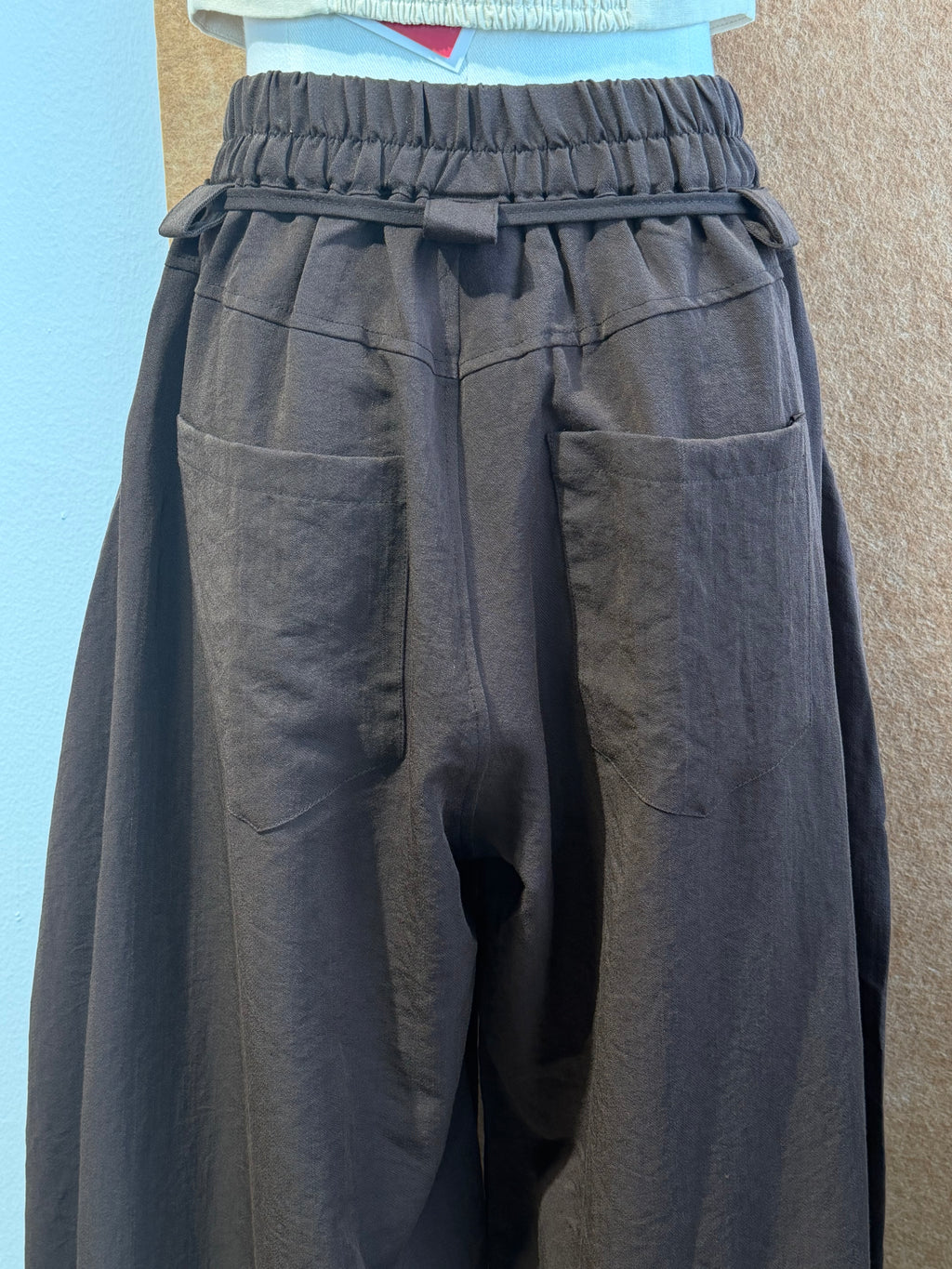 Balloon Wide-Leg Pleated Trousers | Lark