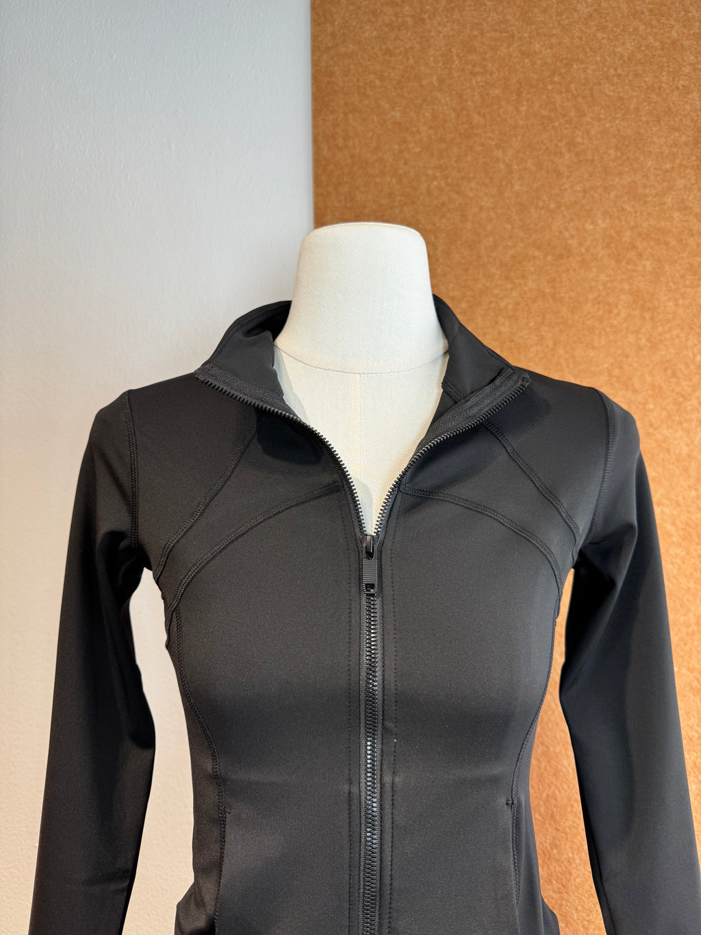 Sculpted Full-Zip Athletic Jacket | Noelle
