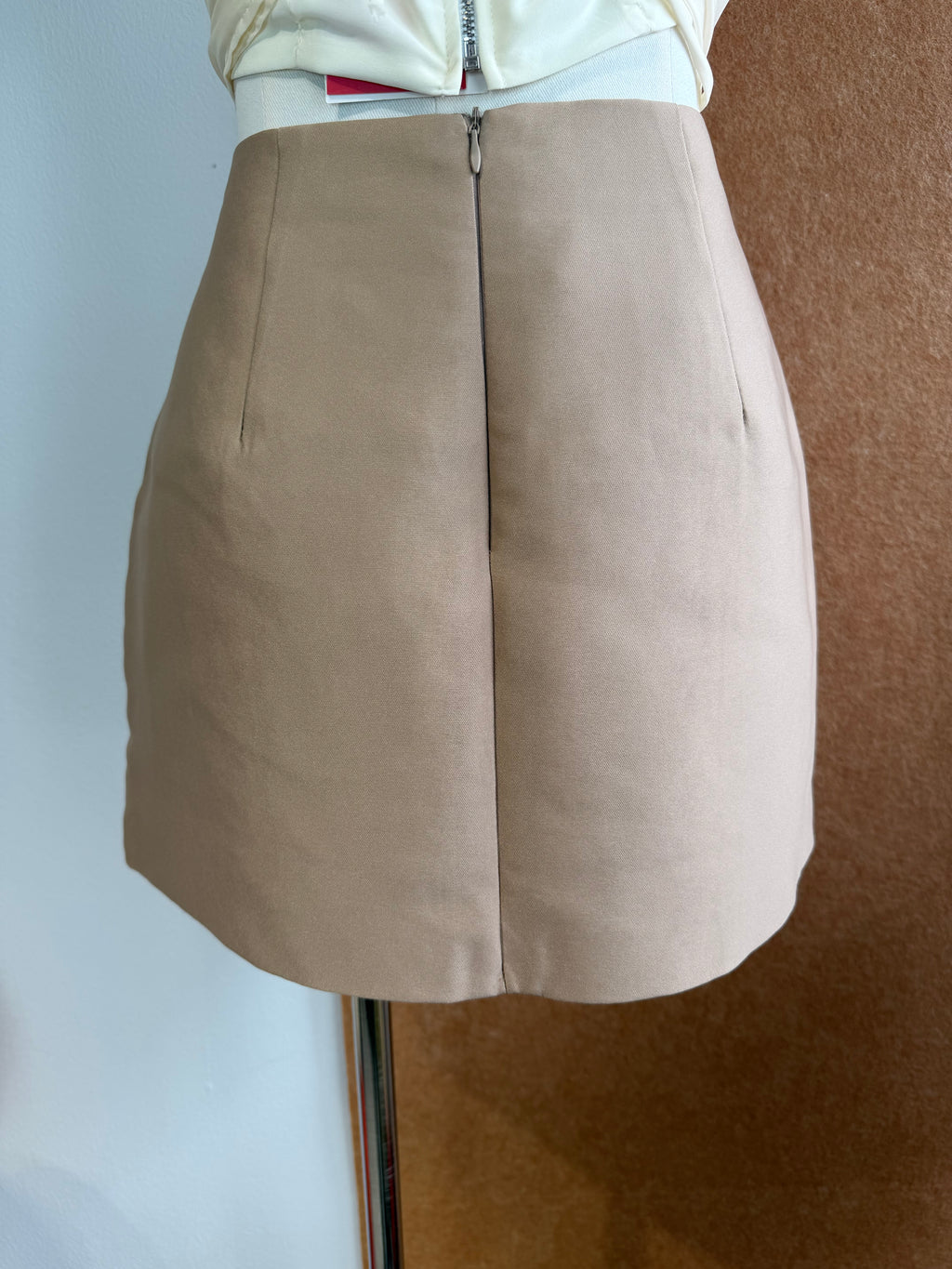 Rhinestone Tassel Mini Skirt | Nora Bottom