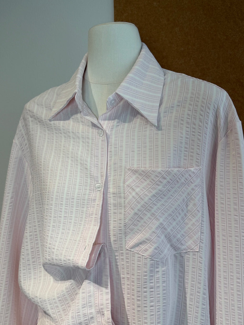 Stripe Oversized Shirt | Elowen
