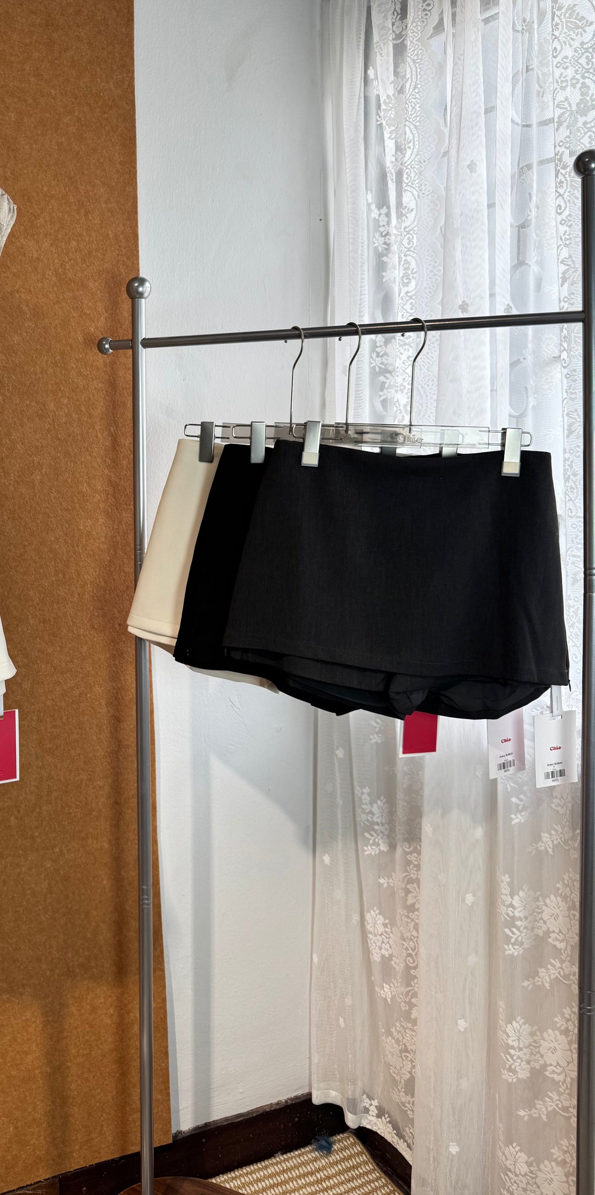 High-Waist A-Line Structured Skort | Avery