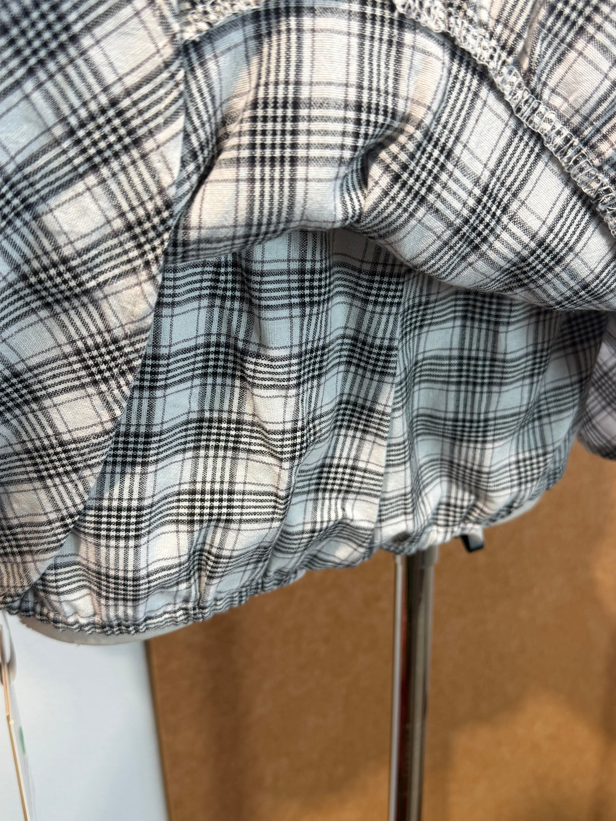 Plaid Tiered Ruffle Cake Skirt | Cecilia