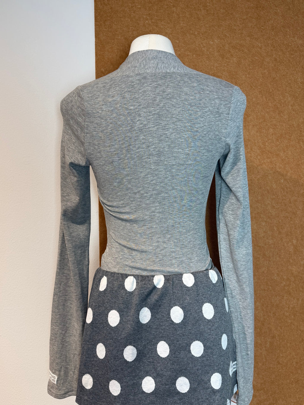 Contrast Drawstring Layered-Look Top | Shay Top