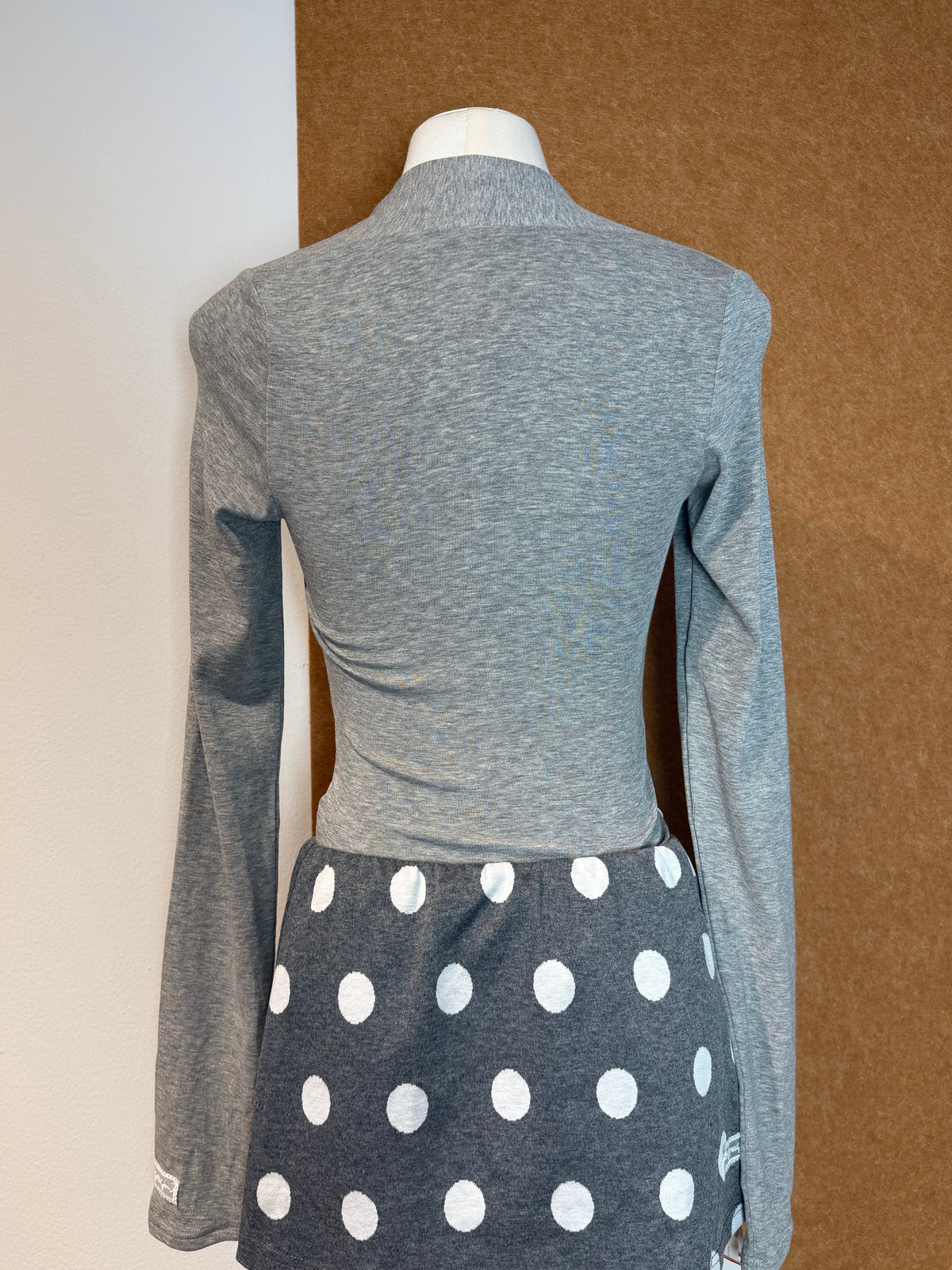 Contrast Drawstring Layered-Look Top | Shay Top