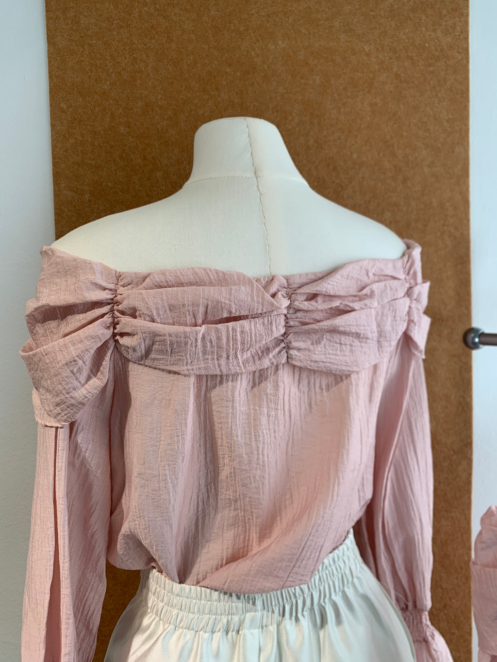 Bow Shoulder Off-Shoulder Blouse | Eleanor