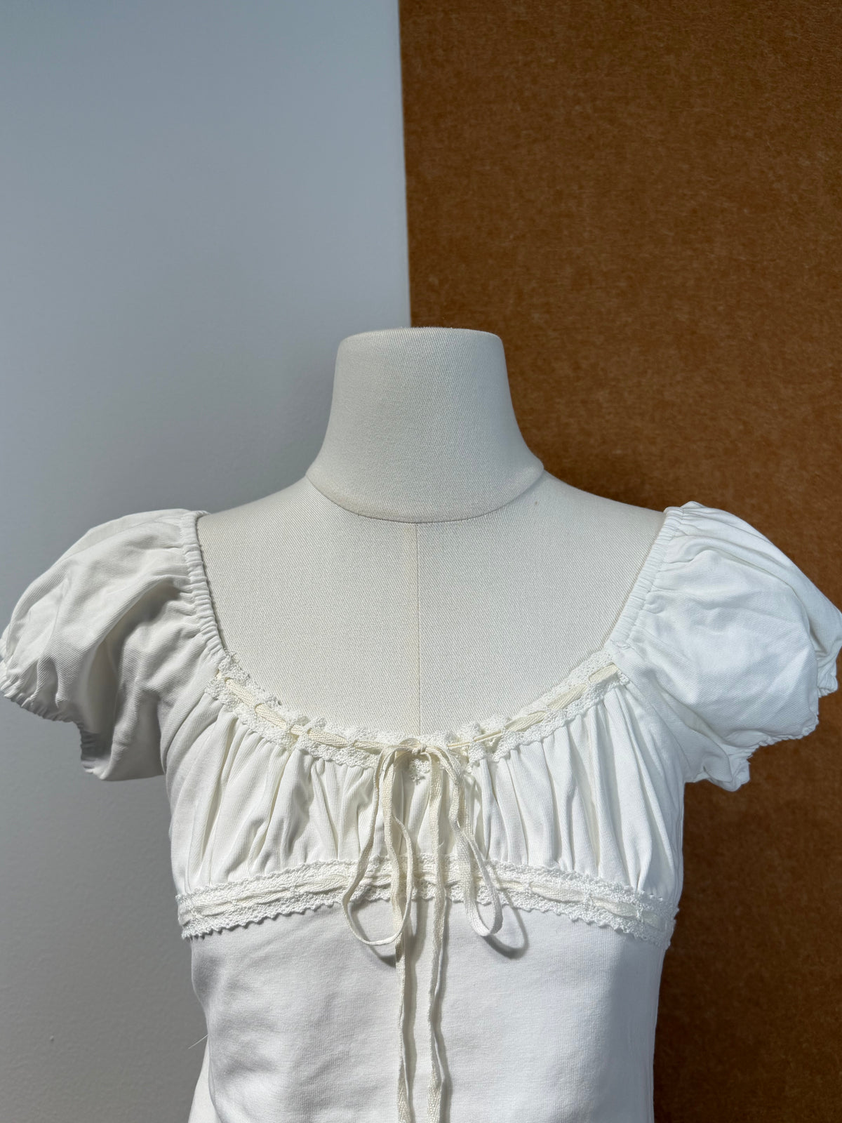 Sweetheart Puff Sleeve Drawstring Ruched Crop Top | Quin