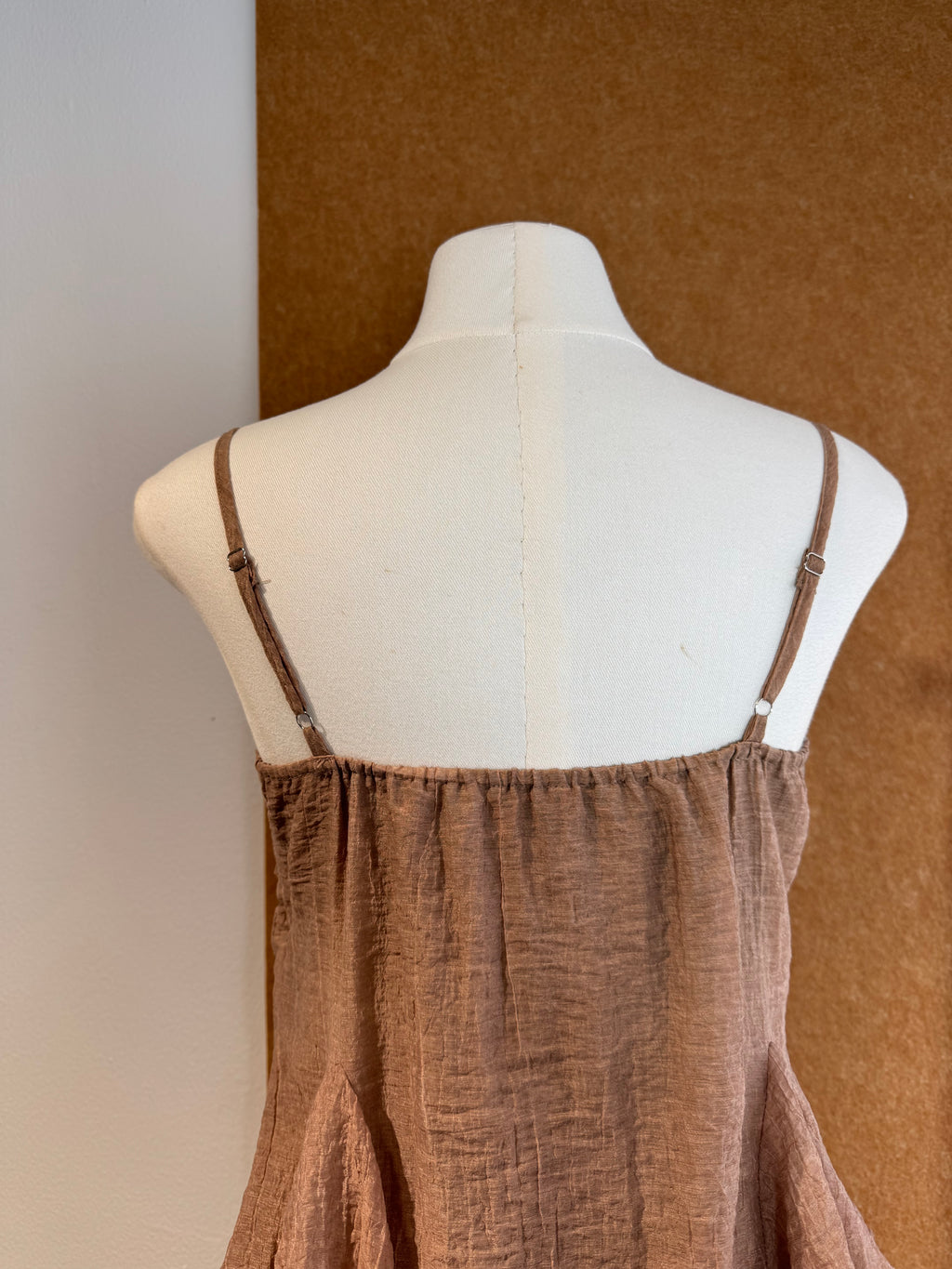 Beaded Strap Rosette Cami | Aether