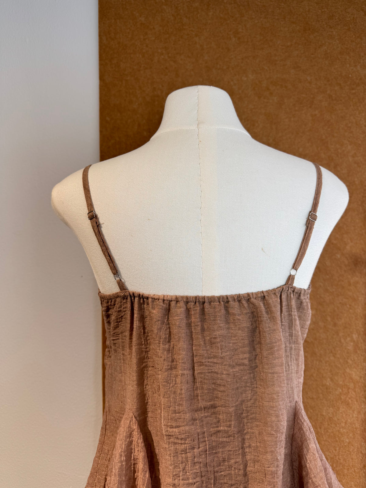 Beaded Strap Rosette Cami | Aether