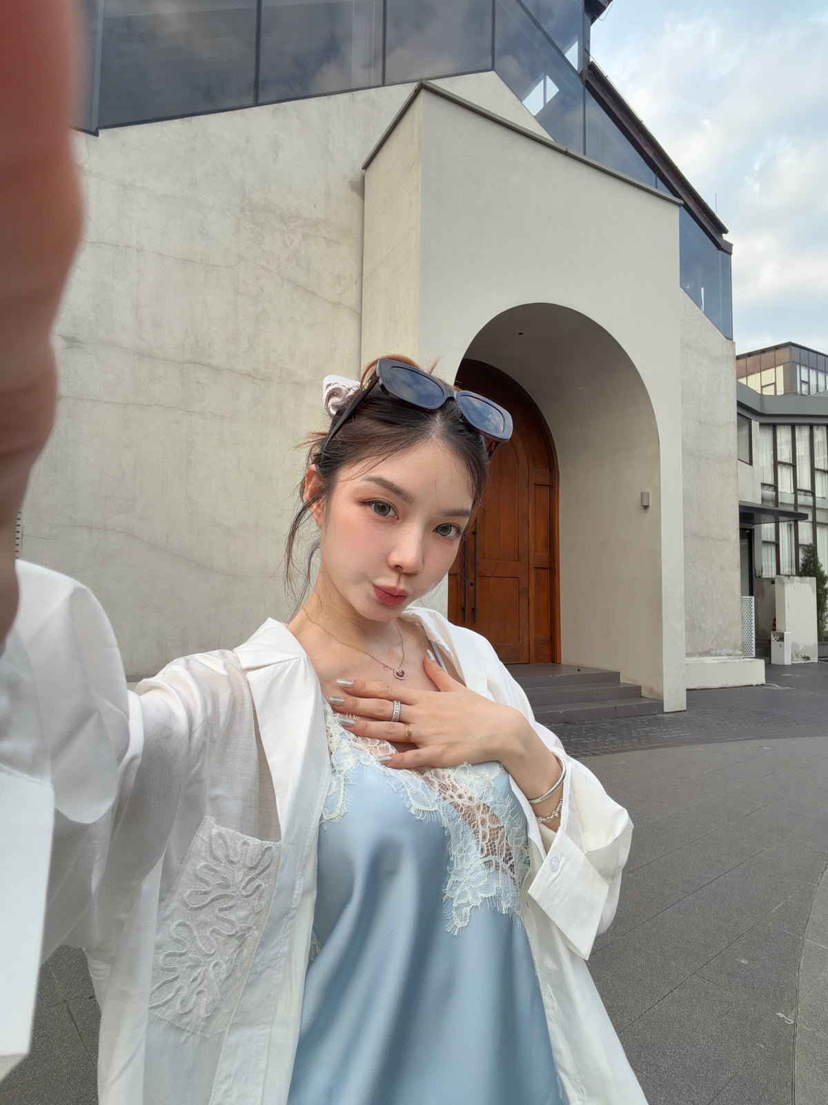 Floral Pocket Relaxed Shirt | Umika Top