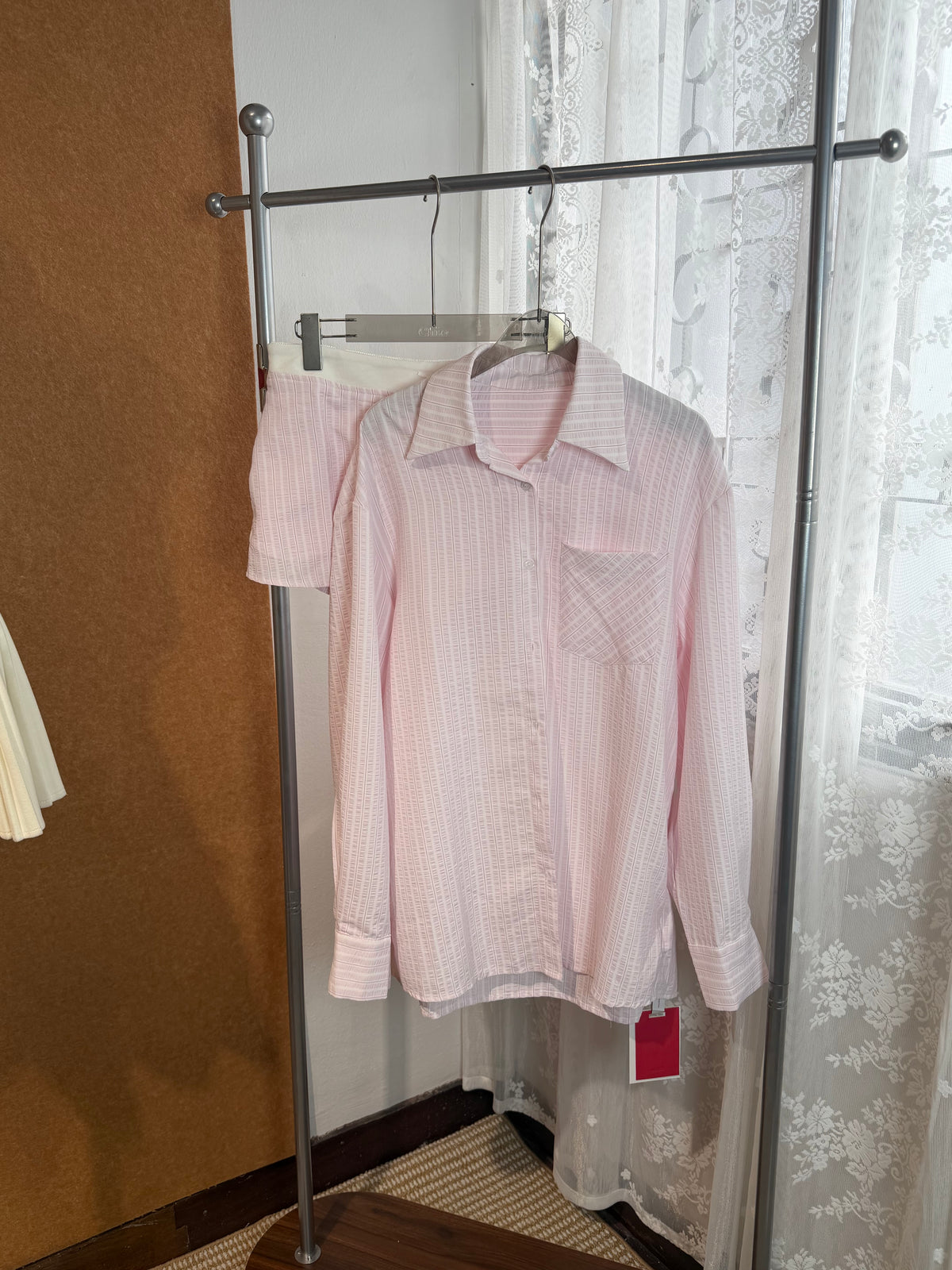 Stripe Oversized Shirt | Elowen