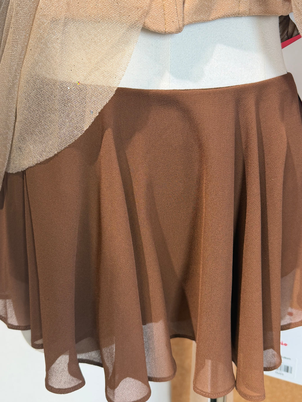 Chiffon Skort | Ivory