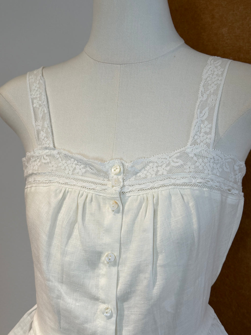 Lace-Trim Peplum Cami | Maris