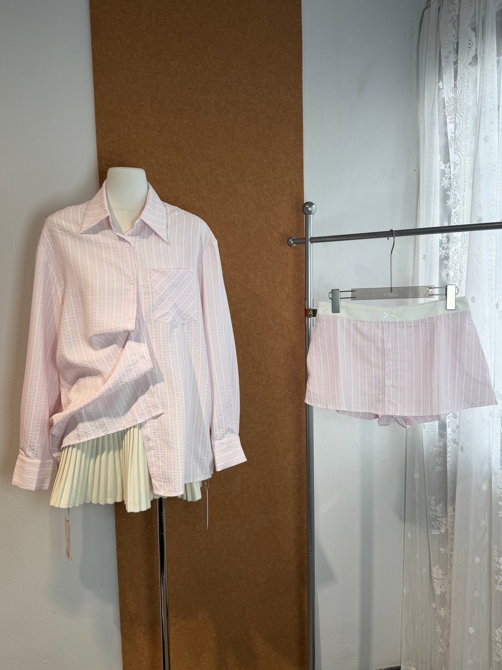 Stripe Oversized Shirt | Elowen