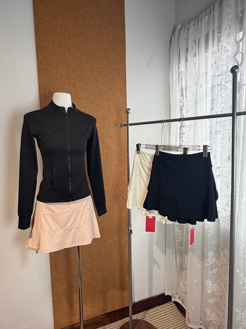 Sculpted Full-Zip Athletic Jacket | Noelle