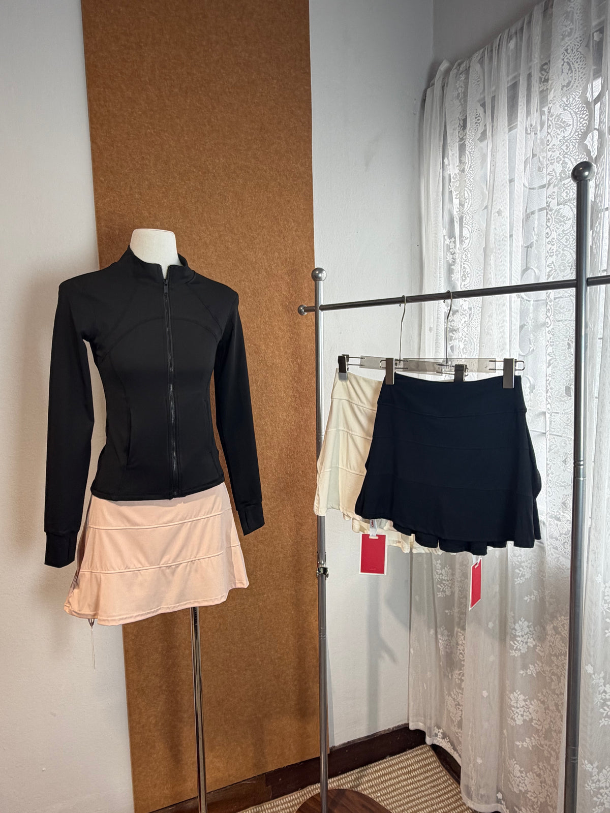Sculpted Full-Zip Athletic Jacket | Noelle