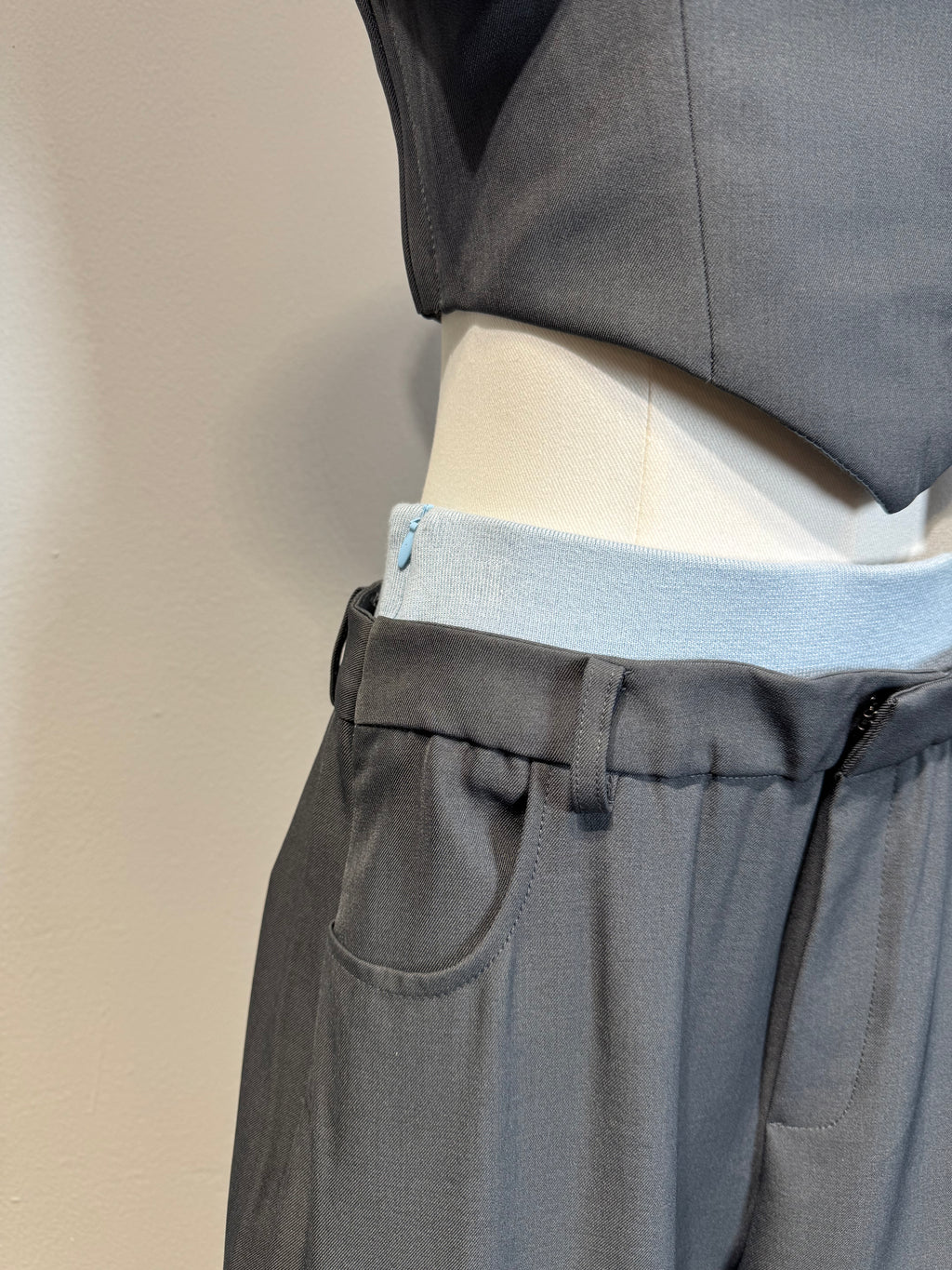 Wide-Leg Tailored Trousers | Demi