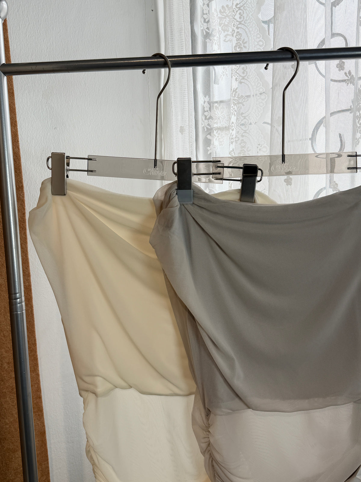 Draped Cowl Neck Satin Maxi Dress | Yena