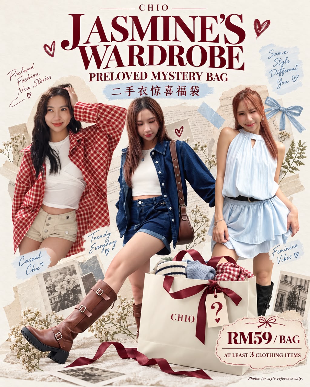 Jasmine's Preloved Mystery Bag | JASMINE’S WARDROBE · A Little Style Surprise