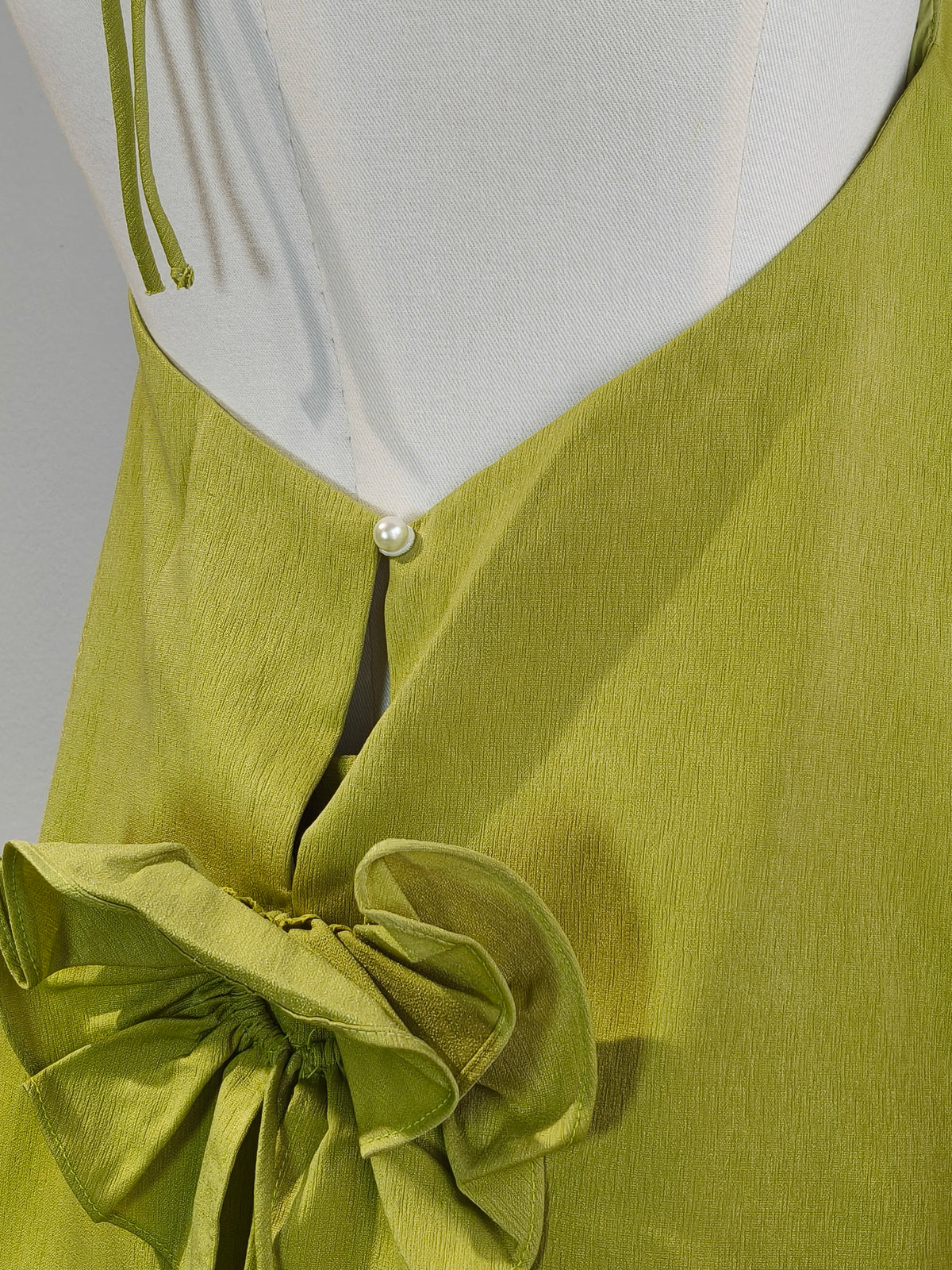 3D Rosette Halter Top | Lirena