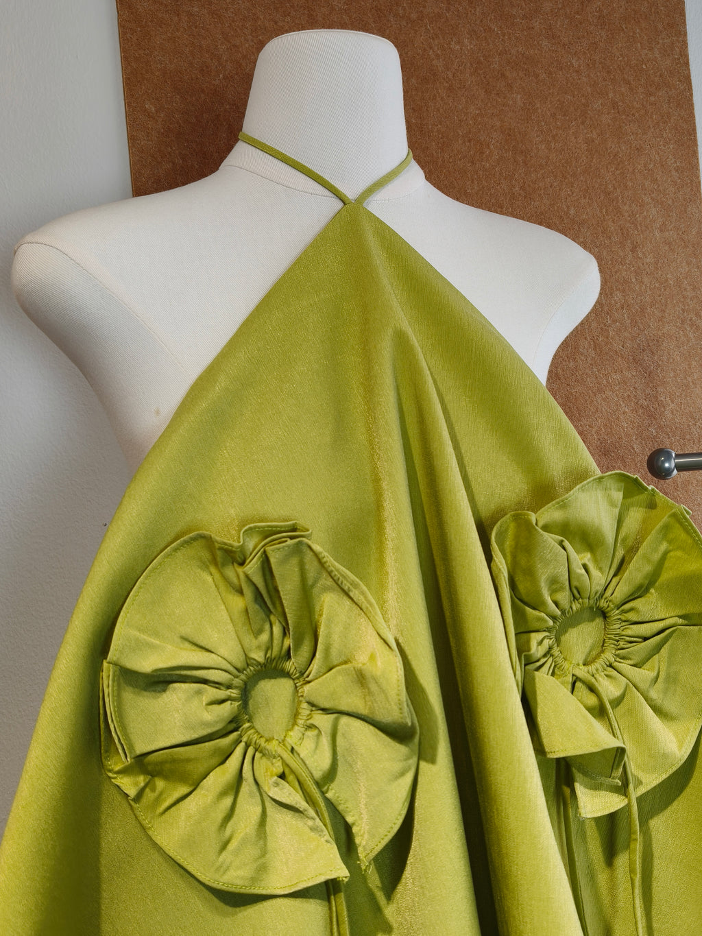 3D Rosette Halter Top | Lirena