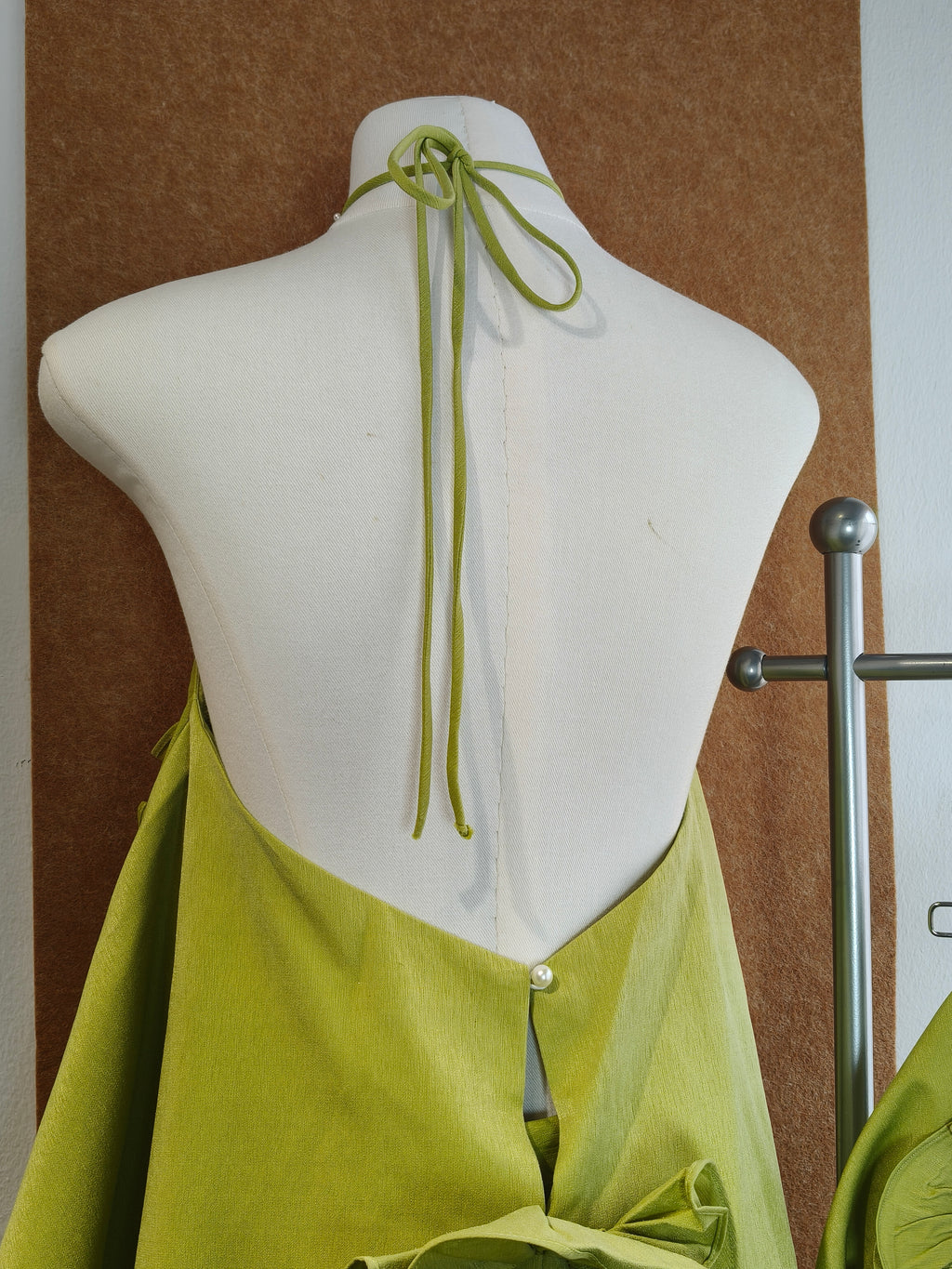 3D Rosette Halter Top | Lirena